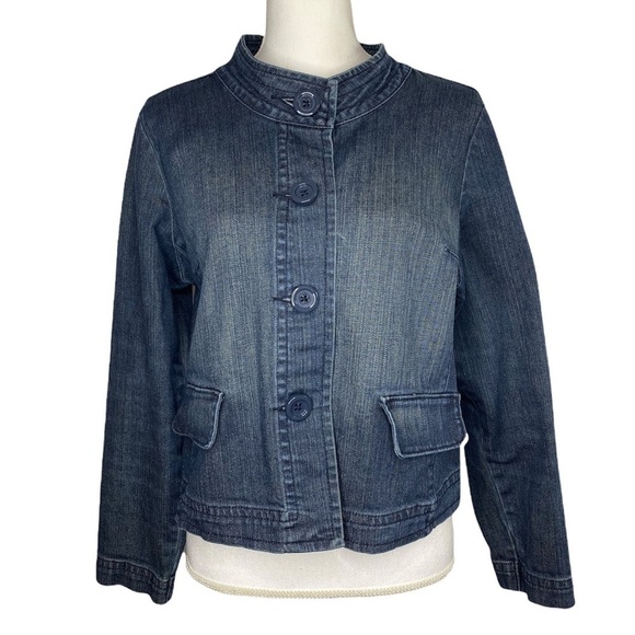 Levi Strauss Signature Denim Button Up Jacket - Picture 1 of 7